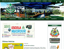 Tablet Screenshot of adcam.org.br